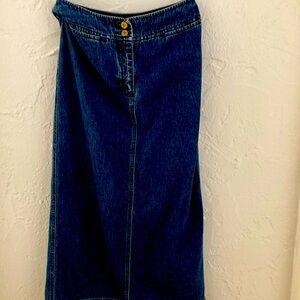 Lauren Jeans co Ralph Lauren denim pencil skirt 2P